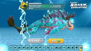 Hungry Shark Evolution ENEMY SHARKNAROK NEW SHARK MOD - All 27 sharks Unlocked hack gems coins mod