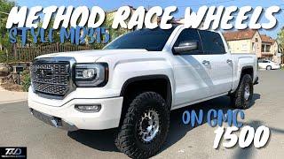 GMC 1500 - 17"x8.5" Method Race MR315 Wheels Fitment