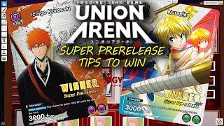 Union Arena Super Prerelease Helpful Tips to Win!