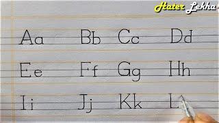 Aa Bb Cc Dd | English Alphabet | Good Handwriting