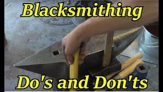 Do's and Don'ts of Blacksmithing | Iron Wolf Industrial