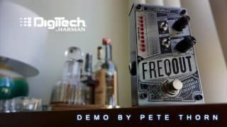 Digitech Freqout feedback creator, demo by Pete Thorn