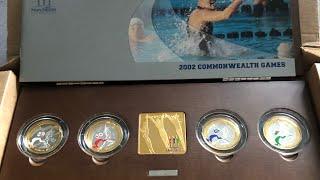 COLOURED 2002 PIEDFORT COMMON WEALTH SET - **RARE AND EXPENSIVE** - UkCoinHunt