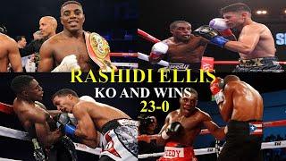 Rashidi Ellis Wins And Knockouts 23-0 | Speedy Rashidi KO's And Highlights | Boxing