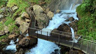 Golling waterfall near Salzburg