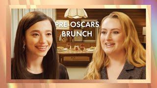 Mikey Madison & @AmeliaDimoldenberg Tease The Chicken Shop Date Movie At Pre #Oscars Brunch