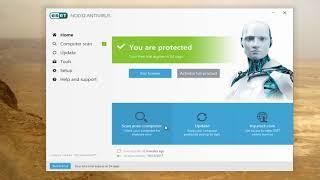 ESET NOD32 Antivirus -  How To Temporarily DIsable Protection