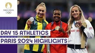 Australia's Hull wins silver in 1500m, USA shines in 4x400m relays on Day 15 | Paris 2024 highlights