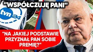 Glapiński oburzony. Wyłączyli jej mikrofon. Zapytała o jego gigantyczną premię