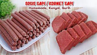 Resep SOSIS SAPI HOMEMADE tanpa Pengawet, Bisa Jadi KORNET