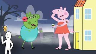 Peppa , Papi Es Un Zombie