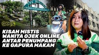 Wanita Ojek Online Ini Antar Penumpang ke Komplek Ruko Tapi Ternyata Gapura Pemakaman Umum