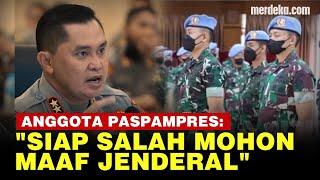 Momen Anggota Paspampres saat Ditegur Kapolda Metro Irjen Fadil: Mohon Maaf Jenderal