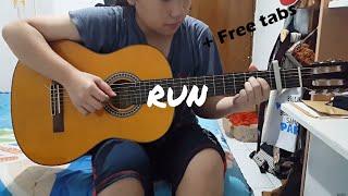 Run - BTS (Fingerstyle guitar cover by Megan Alexis)