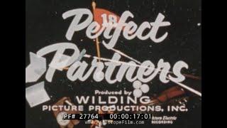 "PERFECT PARTNERS"  1950s SINCLAIR GASOLINE & OIL PRODUCTS PROMO FILM    27764