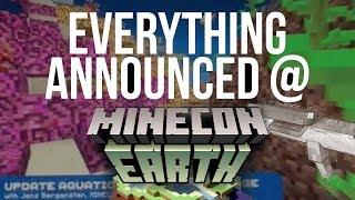 EVERYTHING ANNOUNCED AT MINECON EARTH!!! (OCEAN UPDATE!)