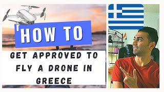 HOW TO get approved to fly a drone in Greece | Drone Rules & Regulations (Latest 2023)