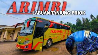 BUS TERBAIK DI RUTENYA||TRIP REPORT BUS ARIMBI(LABUAN-TANJUNG PRIOK)