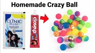 How to make Crazy balls at home/Bouncy ball/homemade crazy ball/diy Crazy ball/Stress Ball/Jumpsball