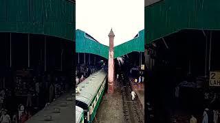 Rain at LAHORE Railway Station Pakistan Railways #lahore #rain #shorts