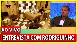 BBB 24 AO VIVO; PAPO COM ELIMINADO RODRIGUINHO AO VIVO NO BIG BROTHER BRASIL