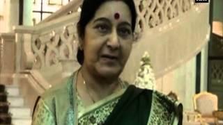 Sushma Swaraj discusses key issues with Turkmenistan President