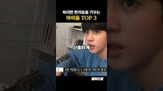 특이한 반려동물 키우는 아이돌 TOP3