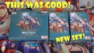 OP-08 Booster Box AND Double Pack Opening! Two Legends! GOOD Box! (One Piece TCG Opening)