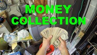 Car Wash and Laundromat Money Collection! First Money Monday!