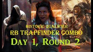 RB Trapfinder in Historic PTQ. Day 1, Round 2 vs RW Thopters