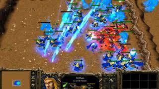 25 Arthas Frost vs 25 Jaina (With Skills) 1080p