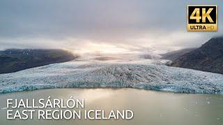 Fjallsárlón glacier lake, east region Iceland