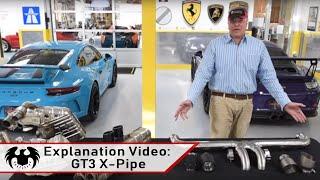 Porsche 991 GT3 and GT3 RS Competition X-Pipe Exhaust | Fabspeed Motorsport