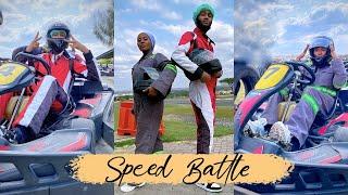 Go Kart Race Battle Husband vs wife in Athi river whistling moran /Fun things to do as love couples