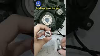 Headlight bulb Replacement #automechanic #shortsfeed#shorts#maharaja motor mmw#virlshort#video