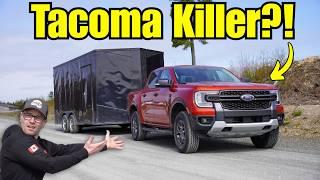 Ford Ranger (2.7L Ecoboost) Towing Review - Should You ACTUALLY Tow With It??