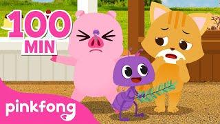 The Little Tiny Ant  + More | Kids Songs | Farm Animals | Pinkfong Baby Shark