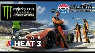 NASCAR Heat 3 Setup - Atlanta setup (Monster Energy Series)