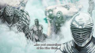 Ymir Awakens 9 Titan Shifters from the past to Protect Eren (English Sub)