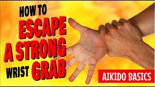 HOW TO ESCAPE A STRONG WRIST GRAB | And some neat tricks!