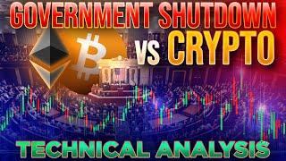Gov. Shutdown vs CryptoTechnical Analysis w/ @TheTradingParrot
