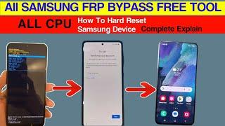 Samsung Frp Bypass Free Tool | How toHard Reset Samsung Device Easy| How Find Samsung Firmware