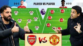 Arsenal vs Manchester United: AMORIM'S PERFECT GAMEPLAN vs Arterta Arsenal ~ Lineups | EPL 2024/25