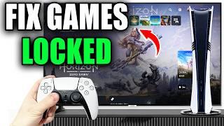 How To Unlock Games On PS5 Pro (Fix Locked Games!)