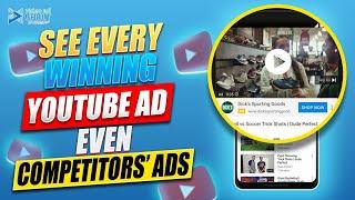 YouTube Ad Spy Tool Let's You See Every YouTube Ad and Landing Page In Any Niche | Video Ad Vault