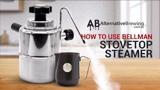 Bellman Stovetop Steamer Review & Latte Art