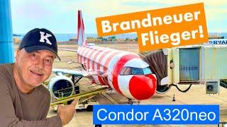 Toller Flug mit Condor - besser geht’s kaum! | Airbus A320neo