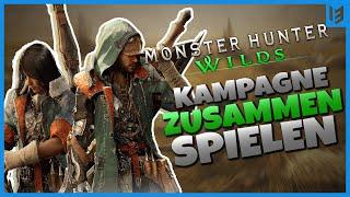 Monster Hunter Wilds | Kampagne ZUSAMMEN spielen! Alles was du zu Co-Op & Multiplayer WISSEN MUSST