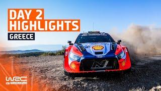 Day 2 Highlights | WRC EKO Acropolis Rally Greece 2024