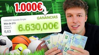 Pruebo Las Apuestas Deportivas Con 1.000€